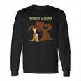 The Simpsons Treehouse Of Horror Dracula Burns And Bart Long Sleeve T-Shirt