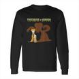 The Simpsons Treehouse Of Horror Dracula Burns And Bart Long Sleeve T-Shirt