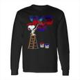 Snoopy Drawing Yes Band Long Sleeve T-Shirt