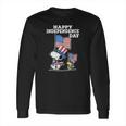 Snoopy Happy Independence Day Long Sleeve T-Shirt