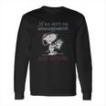 Snoopy Let Me Check My Giveashitometer Nope Nothing Long Sleeve T-Shirt