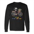 Snoopy Riding Bike It’S Ok To Be Different Autism Shirt Long Sleeve T-Shirt