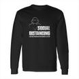 Social Distancing And Chill Introvert Gift Long Sleeve T-Shirt