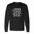 Social Distancing With My Dogs Long Sleeve T-Shirt