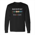 Space Graphic Back In My Day We Had Nine Planets Long Sleeve T-Shirt