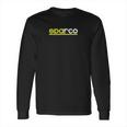 Sparco Car Accesories Customs Logo Long Sleeve T-Shirt