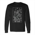 The Star Tarot Card Halloween Mermaid Gothic Long Sleeve T-Shirt