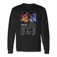 Star Wars 43 Years Anniversary Characters Signatures ForShirt Long Sleeve T-Shirt