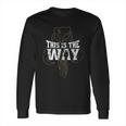 Star Wars The Mandalorian This Is The Way Mythosaur Overlay Long Sleeve T-Shirt