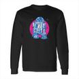 Star Wars R2-D2 Vintage Neon Retro Sparkly Badge Long Sleeve T-Shirt