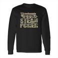 Steam Power Vintage Steam Engine Retro Long Sleeve T-Shirt