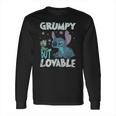 Stitch Grumpy But Lovable Long Sleeve T-Shirt