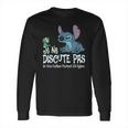 Stitch Je Ne Discute Pas Je Vous Explique Pourquoi Jai Raison Long Sleeve T-Shirt