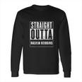 Straight Outta Baskin Robbins Movie And Fast Food Parody Long Sleeve T-Shirt