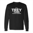 Stuff With Attitude Trey Thing Black Long Sleeve T-Shirt