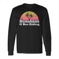 Sunshine And Bus Riding Long Sleeve T-Shirt