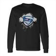 Superman New England Patriots Shirt Long Sleeve T-Shirt