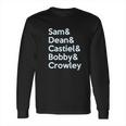 Supernatural Cast Long Sleeve T-Shirt