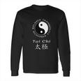 Tai Chi Chuan Chinese Martial Arts Yin Yang Long Sleeve T-Shirt