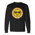 Talk Less Smile More Hamilton Yellow Emoji Smile Long Sleeve T-Shirt