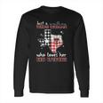 Texas Tech Red Raiders Woman Checkered Pattern State Map Long Sleeve T-Shirt