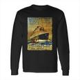 Titanic Sailing Ship Cruise Vintage Poster Long Sleeve T-Shirt