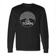 The Town Oak Tree Design Oakland California Long Sleeve T-Shirt