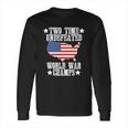 Undefeated Two 2 Time World War Champs Champions Usa Long Sleeve T-Shirt