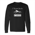 Unisex - I Throw Rocks At Houses - Funny Curling T-Shirt Long Sleeve T-Shirt