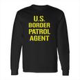 Us Border Patrol Agent Halloween Long Sleeve T-Shirt