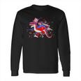 Usa Patriotic Presidential Dinosaur Long Sleeve T-Shirt