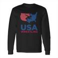 Usa Wrestling Eroded Long Sleeve T-Shirt