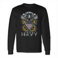 Usn Navy Full Print Eagle Long Sleeve T-Shirt