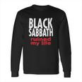 Vintage 1990S Black Sabbath Ruined My Life Long Sleeve T-Shirt