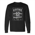 Vintage 40Th Birthday Top For Him 1981 Long Sleeve T-Shirt