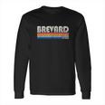 Vintage 70S 80S Style Brevard Nc Long Sleeve T-Shirt