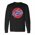 Vintage Atlanta Baseball Sports Logo Long Sleeve T-Shirt