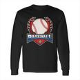 Vintage Baseball Fan Logo Long Sleeve T-Shirt