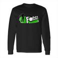 Vintage Golfer Swinging And Saying Fore Long Sleeve T-Shirt