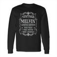 Vintage The Man Melvin Name Gift Long Sleeve T-Shirt