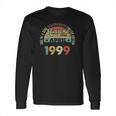 Vintage Retro April 1999 22Nd Birthday Gift 22 Years Old Long Sleeve T-Shirt