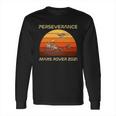 Vintage Retro Perseverance Mars Rover Long Sleeve T-Shirt