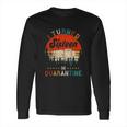 Vintage I Turned Sixteen 16Th Birthday Celebration In Social Distancing Long Sleeve T-Shirt