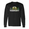 Vintage Vermont Retro Logo Long Sleeve T-Shirt