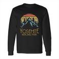 Vintage Yosemite National Park California Gift Long Sleeve T-Shirt