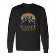 Vintage Yosemite National Park California Long Sleeve T-Shirt