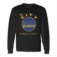 Warriors Finals 2022 Basketball Gold Blooded Warriors V4 Long Sleeve T-Shirt