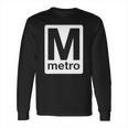 Washington Dc Metro T-Shirt Long Sleeve T-Shirt