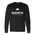 Washington State Home I Love Wa Evergreen State Long Sleeve T-Shirt