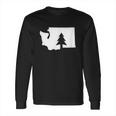 Washington State Tree Long Sleeve T-Shirt